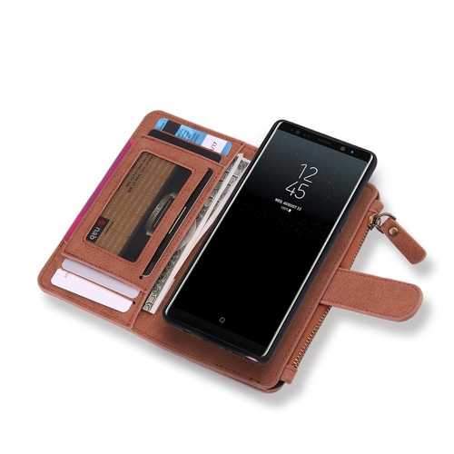 POLA Magnetic Detachable Wallet Card Slots Case For Samsung Galaxy Note 8/S8 Plus/S8/S7 Edge/S7