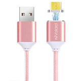 POFAN P11 Magnetic 1M 2A Micro USB Super Fast Data Charging Cable for Mobile Phone