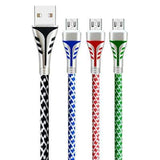 Bakeey 2.4A Micro USB Braided Fast Charging Cable 1m For Redmi Note 4 4X Samsung S7 Edge