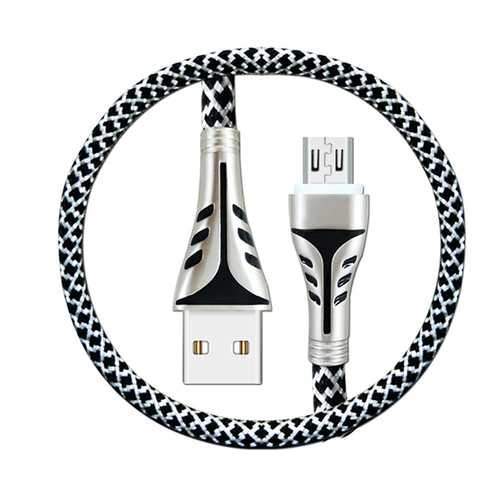 Bakeey 2.4A Micro USB Braided Fast Charging Cable 1m For Redmi Note 4 4X Samsung S7 Edge