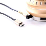 Bakeey Type C To 3.5mm Jack  90 Degree Right Angle Round Audio AUX Cable For Mobile Phone MP3 Tablet