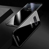 Bakeey Tempered Glass Mirror Back TPU Frame Protective Case for Samsung Galaxy Note 8/S8/S8Plus