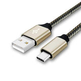 Bakeey 2.4A Type C Braided Fast Charging Cable 1m For Oneplus 5t Xiaomi 6 Mi A1 Mix 2 S8 Note 8