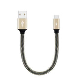 Bakeey 3A Type C Braided Fast Charging Cable 28cm For Oneplus 5t Xiaomi 6 Mi A1 Mix 2 S8 Note 8