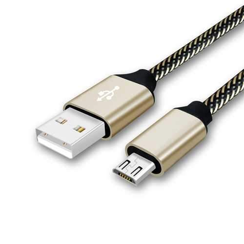 Bakeey 3A Micro USB Braided Fast Charging Data Cable 28cm For Xiaomi Redmi Note 5 S7 Edge S6