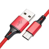 Bakeey 2.4A Type C Braided Fast Charging Data Cable 1m For Oneplus 5t Xiaomi 6 Mi A1 Mix 2