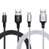 Bakeey 2.4A Micro USB Braided Fast Charging Cable 1m For Redmi Note 4 4X Samsung S7 Edge S6 Tablet