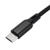 Bakeey 2.4A Micro USB Braided Fast Charging Cable 1m For Redmi Note 4 4X Samsung S7 Edge S6 Tablet