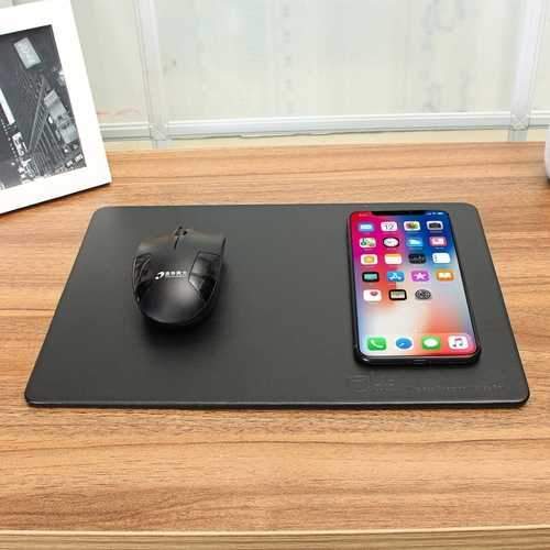 Qi Wirelss Charging Mouse Pad For Samsung Galaxy Note 8/S8/S8 Plus/S7 Edge/iPhone X/iPhone 8 Plus