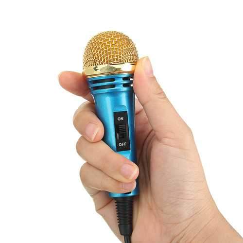 Condenser Microphone 3.5mm Jack Recording Mic for Video Chat Gaming Meeting MSN