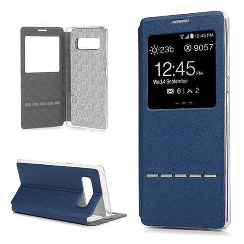 Bakeey Smart Flip Window Leather Case for Samsung Galaxy Note 8/S8/S8Plus