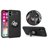 C-KU 360 Rotating Ring Grip Kicktand Case For iPhone X/8/8 Plus/7/7 Plus/6s/6s Plus/6/6 Plus