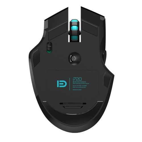 I720 Wireless 2.4G 2400DPI 6 Keys Optical Gaming Mouse Mice For PC Laptop Office LOL