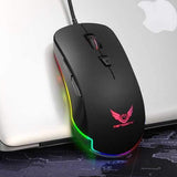 Zerodate S600 4800DPI 6 Buttons Gaming Mouse RGB Backlit USB Wired Mouse Optical  Mice For Game