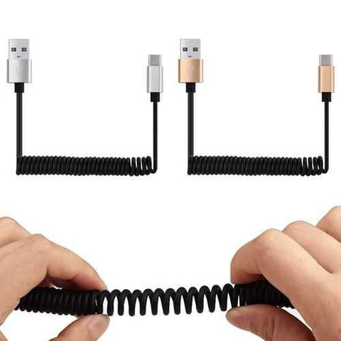 Cafele USB Type-C 1.6m Flexible Noodles USB Charging Cable for Samsung Xiaomi Huawei