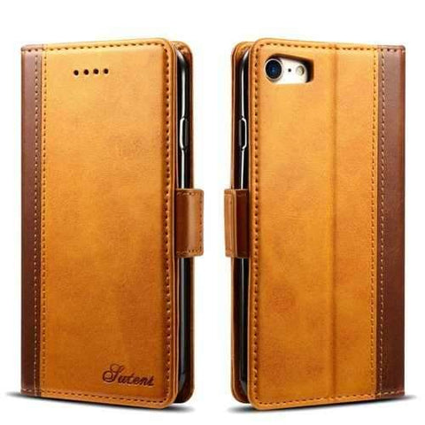 Bakeey Hybrid Color Wallet Card Sots Kickstand Case For iPhone 7/8 4.7"