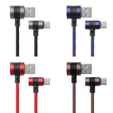 Bakeey 90 Degree Type C Fast Charging Cable 1m For S8 Oneplus 5t Xiaomi 6 Mi A1 Note 3