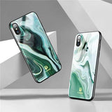 Floveme Agate Shockproof Protective Phone Case Cover For iPhone 7 iPhone 7 Plus iPhone X