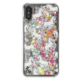 Dynamic Liquid Glitter Unicorn Quicksand PC Case for iPhone X/7/8/7Plus/8Plus