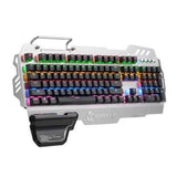 PK-900 104 Keys NKRO CIY Blue Switch Colorful Backlit Mechanical Gaming Keyboard