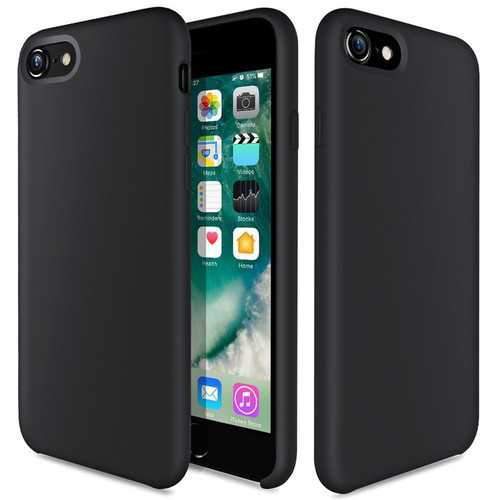 Bakeey Liquid Silicone Soft Case Microfiber Cushion Back Cover Phone Case for iPhone 7/iPhone 8
