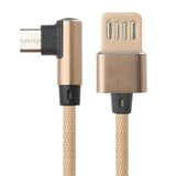 Bakeey 90 Degree Type-C Reversible USB Data Phone Cable for Oneplus 5t Xiaomi 6 Mi A1 Note 3 S8