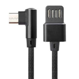 Bakeey 90 Degree Type-C Reversible USB Data Phone Cable for Oneplus 5t Xiaomi 6 Mi A1 Note 3 S8