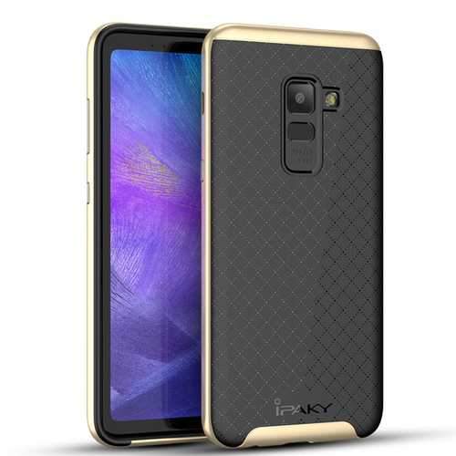 iPaky Slim Anti Fingerprint PC & TPU Protective Case For Samsung Galaxy A8 Plus 2018