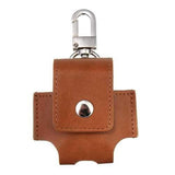 Genuine Leather Shockproof Protective Case With Buckle For Apple AirPods