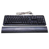 104Keys Blue Switch LED Backlight Mechanical Gaming Keyboard With Hand Holder USB Wired