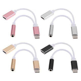 Bakeey 2 in 1 Type-C Headphone 3.5mm Jack Adapter Audio Cable for Samsung Xiaomi Huawei Letv