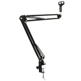 Adjustable Recording Microphone Stand Holder Clip Microphone Table Bracket With Shock Mount