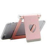 Bakeey Aluminum Alloy Anti-slip Multi-angle Adjustable Desktop Phone Holder Stand for Mobile Phone