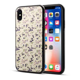 Bakeey Printing Flower Non-slip Hard PC TPU Protective Case for iPhone X/7/8 Plus