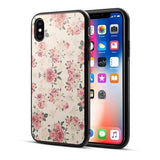 Bakeey Printing Flower Non-slip Hard PC TPU Protective Case for iPhone X/7/8 Plus