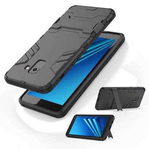 Bakeey 2 in 1 Armor Kickstand Hard PC Protective Case for Samsung Galaxy A8 Plus 2018