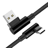 Bakeey 2.4A 90 Degree Angle Type C Fast Charging Data Cable 1M For Oneplus 5t Xiaomi 6 Mi A1 Mix 2s