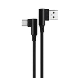 Bakeey 2.4A 90 Degree Angle Type C Fast Charging Data Cable 1M For Oneplus 5t Xiaomi 6 Mi A1 Mix 2s