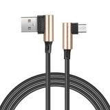 Bakeey 90 Degree Reversible 2.5A Micro Fast Charging Data Cable For Samsung Xiaomi Huawei