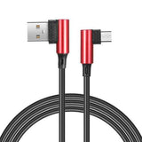 Bakeey 90 Degree Reversible 2.5A Micro Fast Charging Data Cable For Samsung Xiaomi Huawei