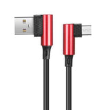 Bakeey 90 Degree Reversible 2.5A Micro Fast Charging Data Cable For Samsung Xiaomi Huawei