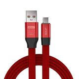 GOLF 2.1A Memory Elasticity Flat Fast Charging Data Cable 1M For Oneplus 6 5t Xiaomi Mi8 Mi A1 S9+