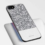 DZGOGO Diamond Bling PU Leather Protective Case for iPhone 7/8