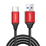 CAGABI T2 TPE 480Mbps 5V 2.4A USB Type-C Charging Sync Data Cable For Samsung Xiaomi Huawei