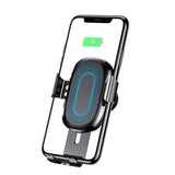 Baseus WXYL-B09 Fast 10W Qi Wireless Charger Mount Holder for iPhone X 8 Plus S8 + S9