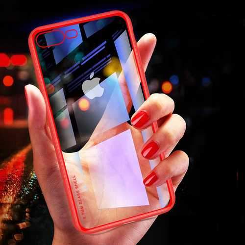 Cafele 6D 0.7mm Ultra-thin 9H Clear Tempered Glass Protective Case For iPhone 8/8 Plus/7/7 Plus