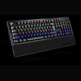 104 Keys Blue Switch USB Wired Backlit Mechanical Computer Gaming Keyboard