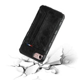 PU Leather Multi-card Slot Protective Case for iPhone X & 6/6Plus & 7/7Plus & 8/8Plus