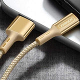 Joyroom M351 2A Braided Nylon Type-C USB Data Cable for Samsung S8 Xiaomi Huawei