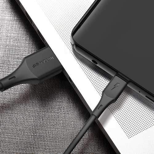 BlitzWolf BW-TC13 3A USB Type-C Charging Data Cable 0.98ft/0.3m For Oneplus 6 Xiaomi Mi8 Mix 2s S9+